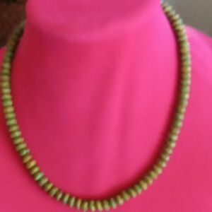 Green Bead Necklace
